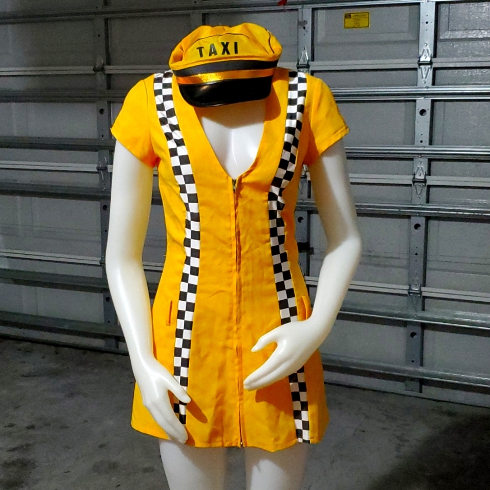Sexy Taxi Driver Halloween Costume